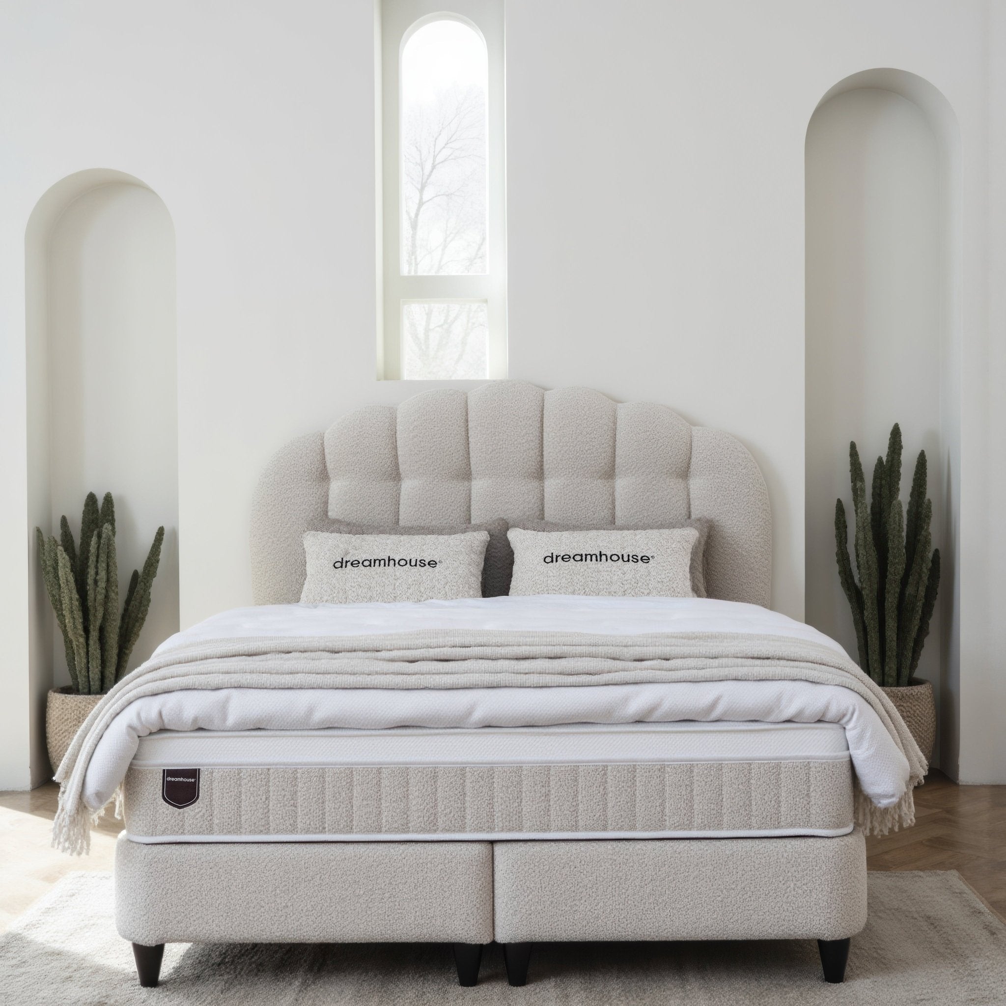Boxspring met opbergruimte Gradia - 2 gratis Nanotech™ kussens