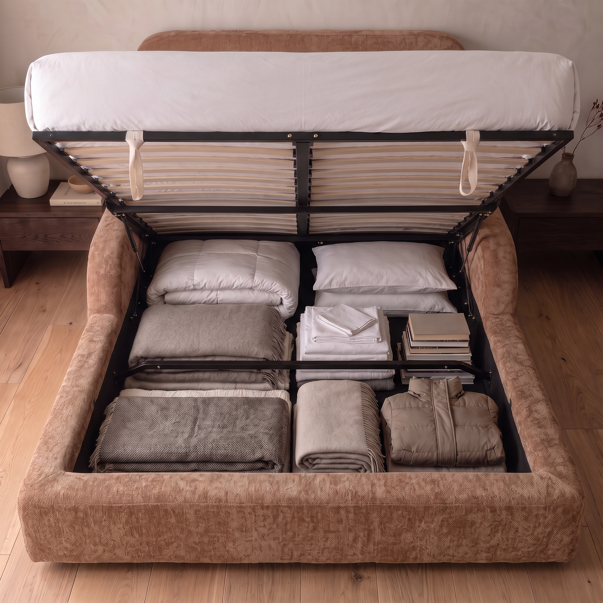 Boxspring met opbergruimte Cove
